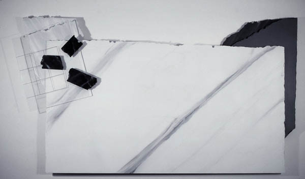 Capriglia / Acrylic paint on Plexiglas / 54" x 28" x 3 1/2" / 1984 : 1980s : Salvatore Pecoraro - Painter and Sculptor