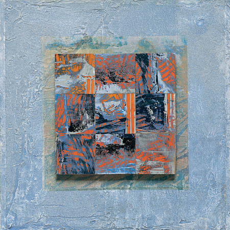 Complimentary Squares / Acrylic paint on wood panel / 2001 : 2000s : Salvatore Pecoraro - Painter and Sculptor