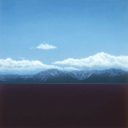 Lake Tahoe No. 2 / Acrylic on canvas / 46" x 60 " / September 1969 : 1960s : Salvatore Pecoraro - Painter and Sculptor