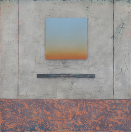 Sunrise at Steamer's  / 36" x 36" x 2 1/4" / 2011-2012 : Current Work : Salvatore Pecoraro - Painter and Sculptor